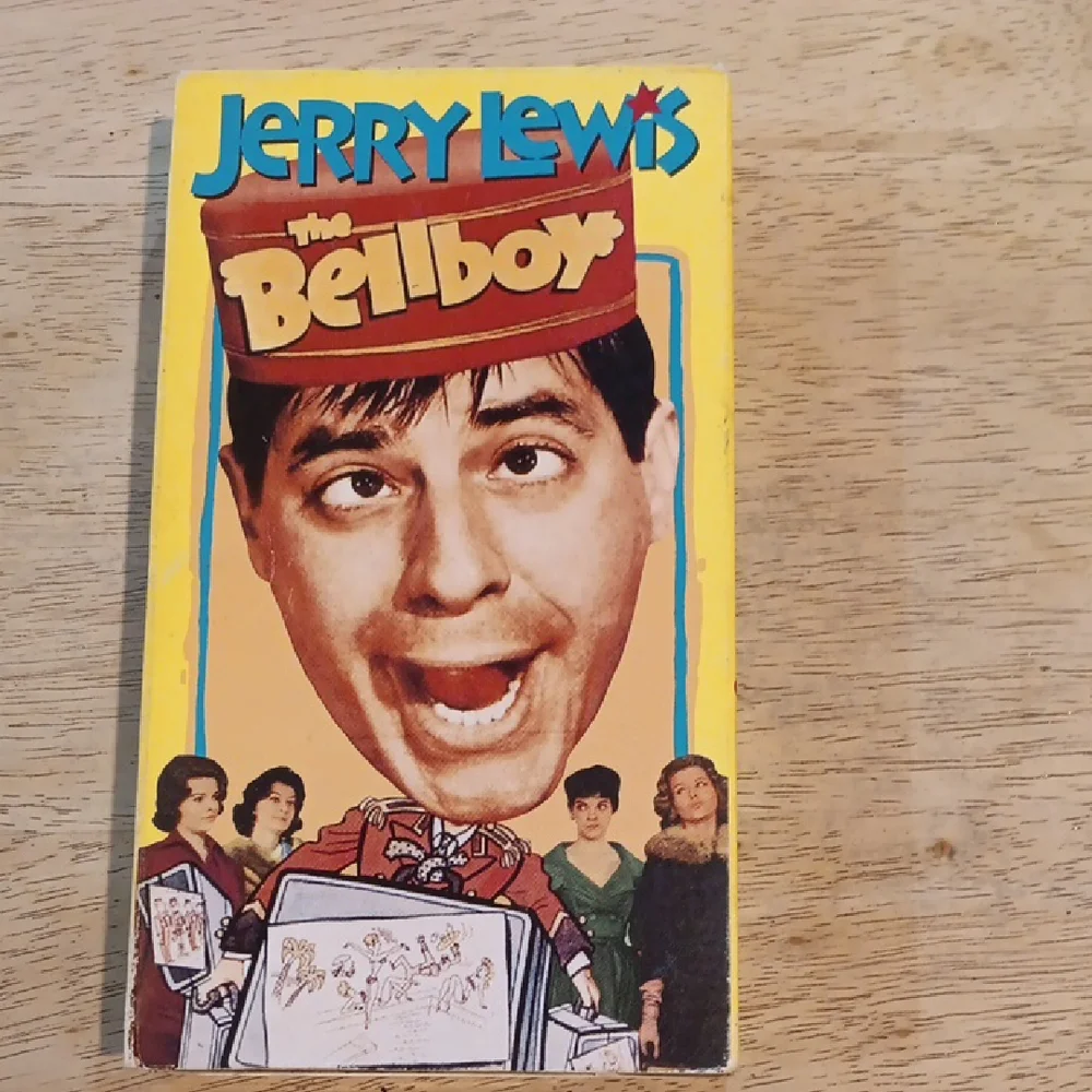 2/$8 Jerry Lewis The Bellboy VHS